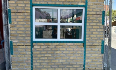 نصب وال پست دیوار در چارچوب درها و پنجره‌ها